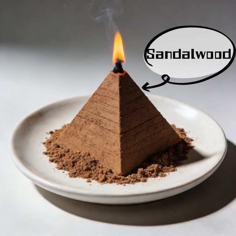 Sandalwood Perfume Oil - Poudre de bois de santal naturel