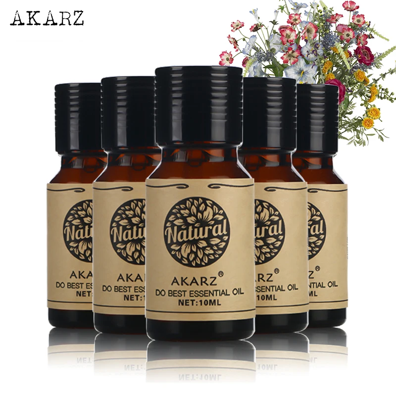 Sandalwood Perfume Oil - AKARZ célèbre marque Rose Ylang Ylang