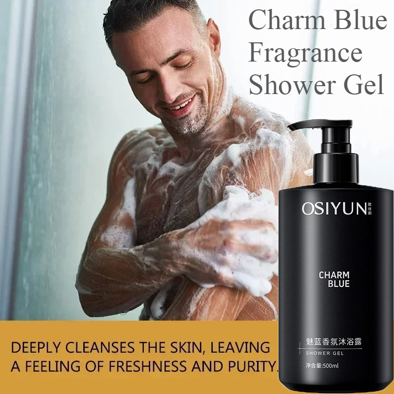Perfume Fragrance Blue - Gel douche parfum bleu charme 500ml,