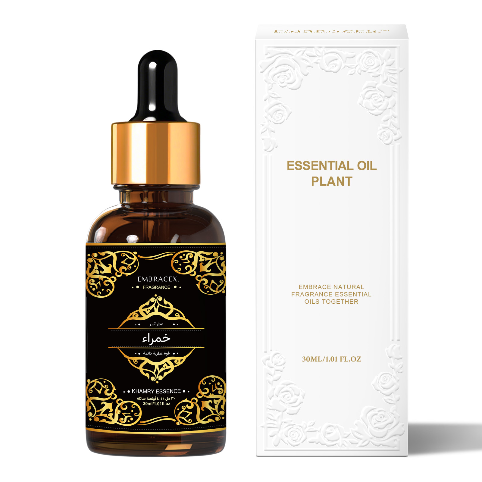 Sandalwood Perfume Oil - Huile Essentielle Khamry 30ml - Cadeau