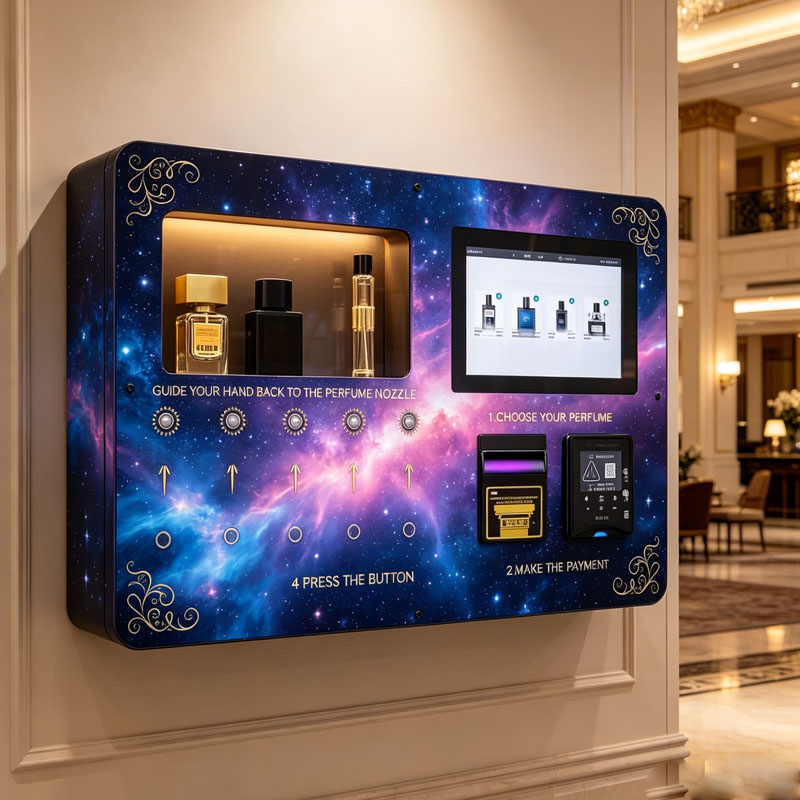 Perfume Fragrance Store - Système d'échantillonnage de parfum mural pour