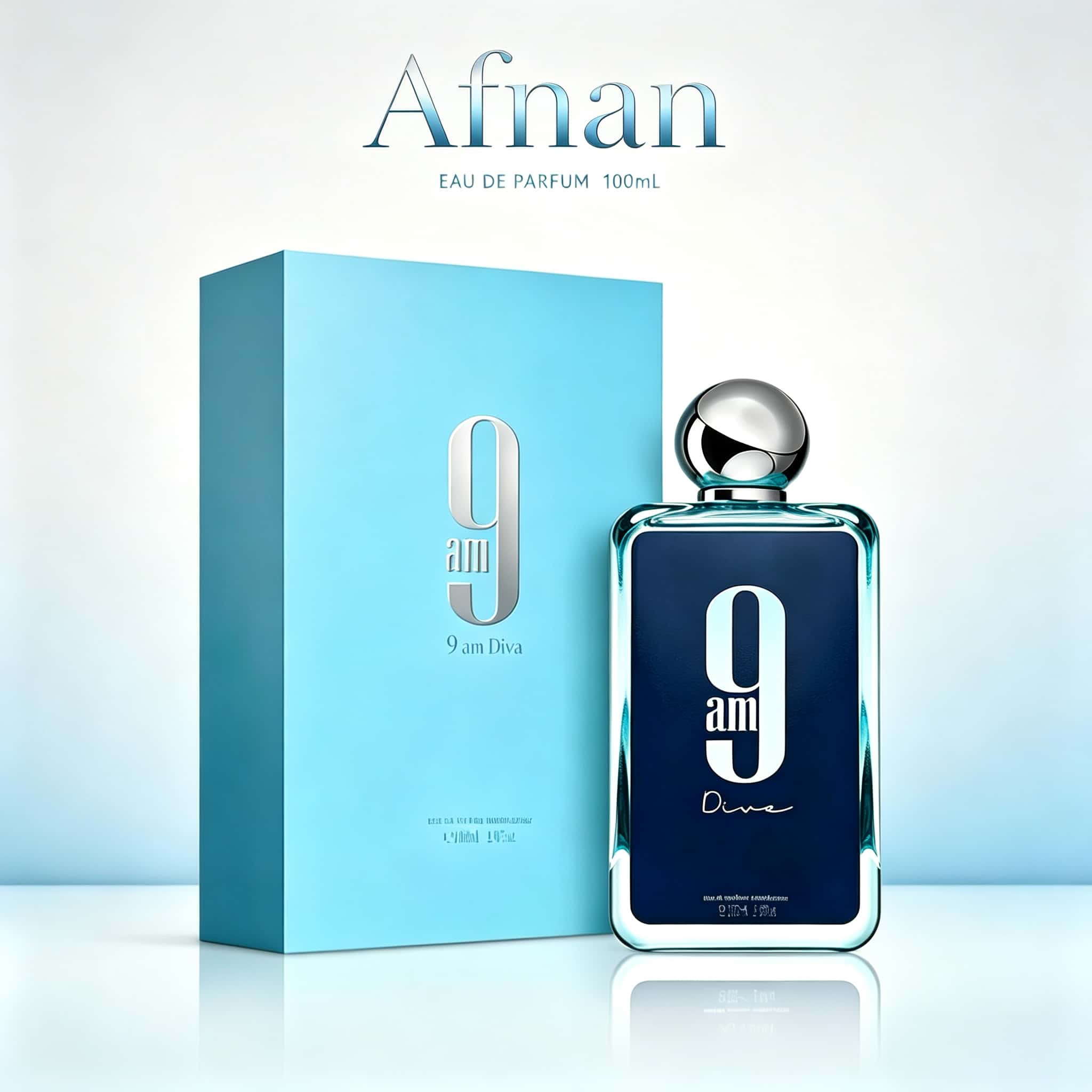 Perfume Fragrance Blue - Afnan 9am Diva EDP 100ml Parfum