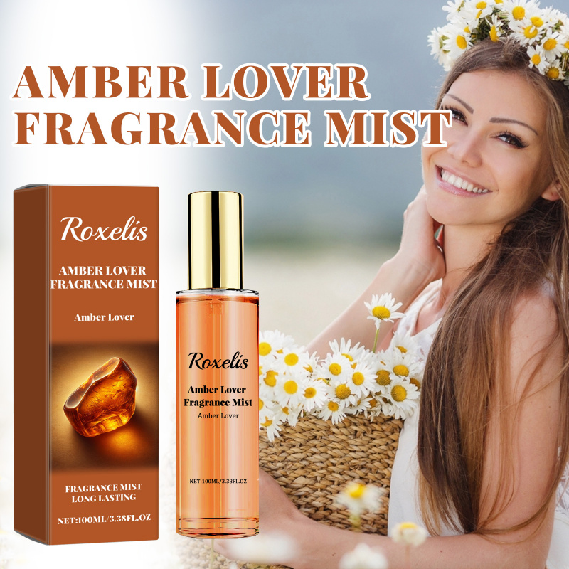 Parfum en spray Roxelis Amber  - Fragrance Long Lasting Perfume avis et prix