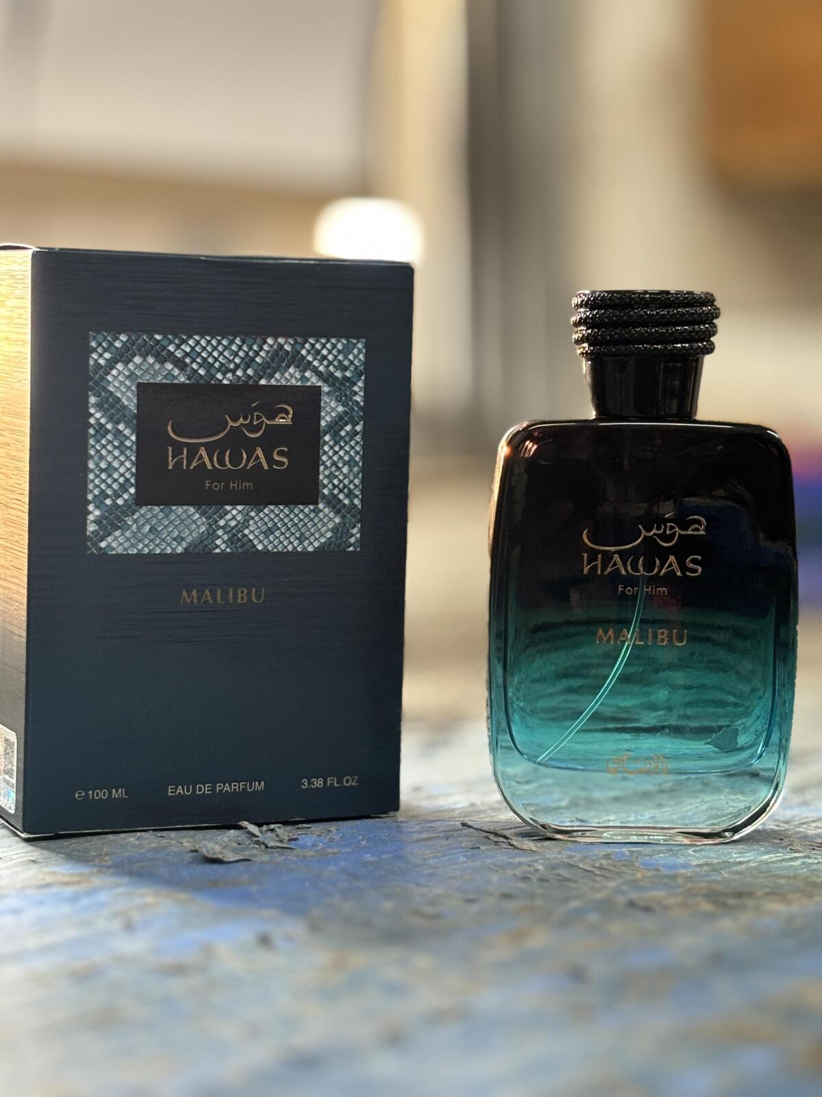 Rasasi Hawas Malibu Pour Homme - Perfume Fragrance Blue avis et prix