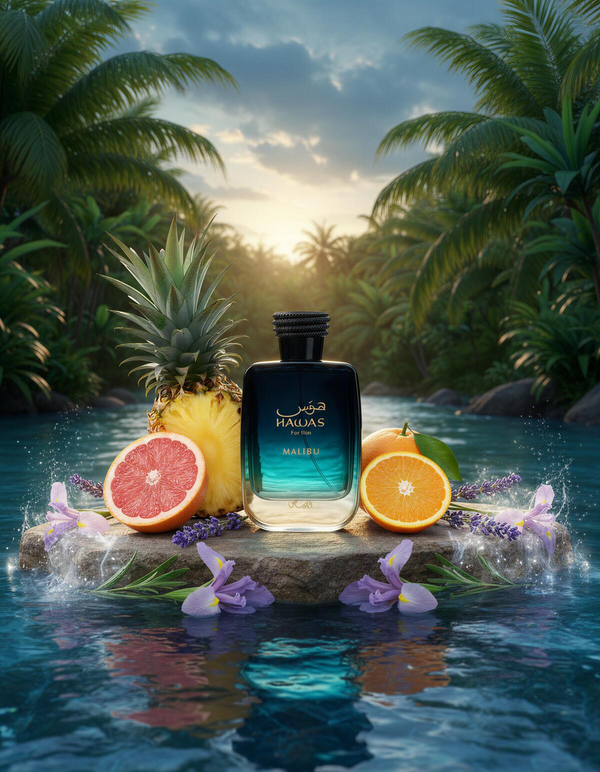 Rasasi Hawas Malibu Pour Homme - Perfume Fragrance Blue avis et prix
