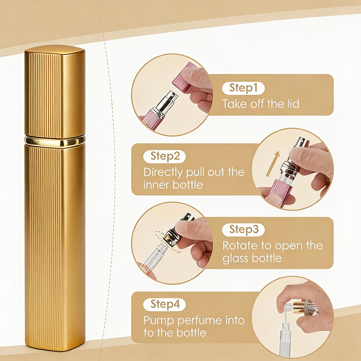 Ensemble de 2 pièces, flacon p - Perfume Fragrance Dispenser avis et prix